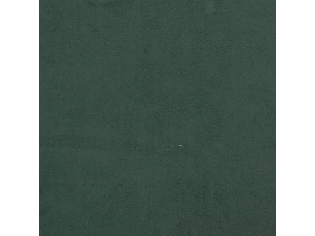 Cabecero con orejas de terciopelo verde oscuro 203x16x118/128cm