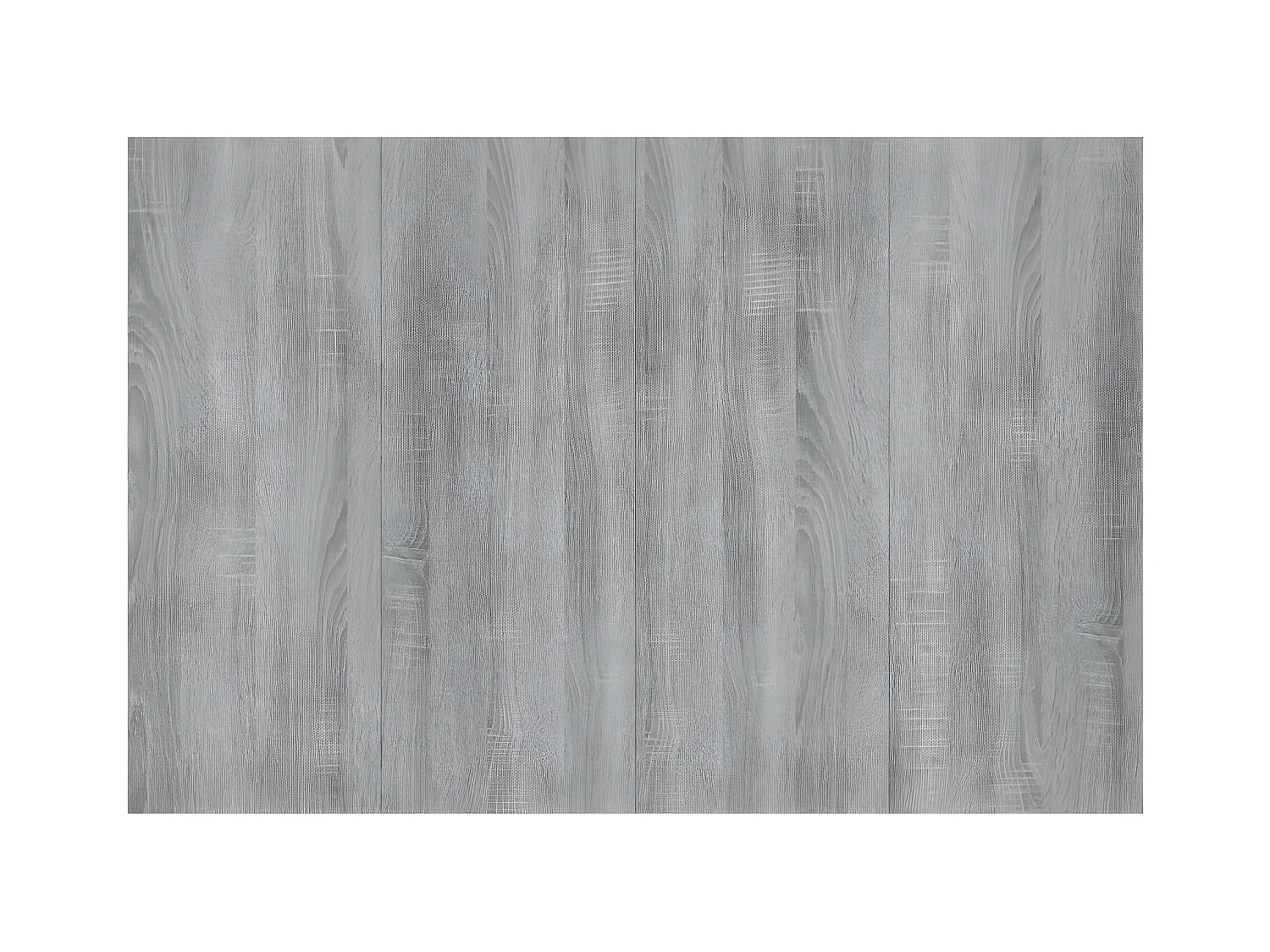 Cabecero de cama con mesitas madera contrachapada gris Sonoma