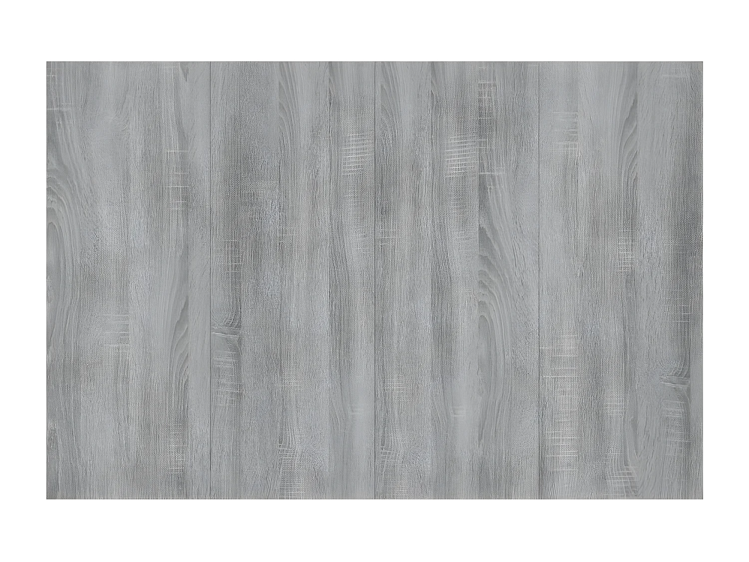 Cabecero de cama con mesitas madera contrachapada gris Sonoma