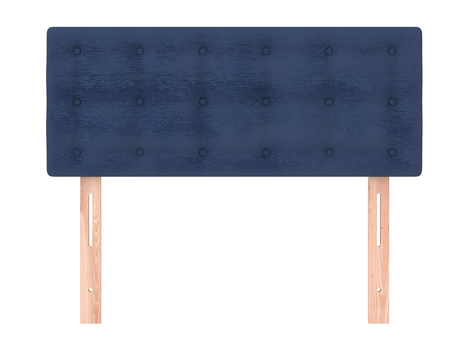 Cabeceira de cama tecido 90x5x78/88 cm azul