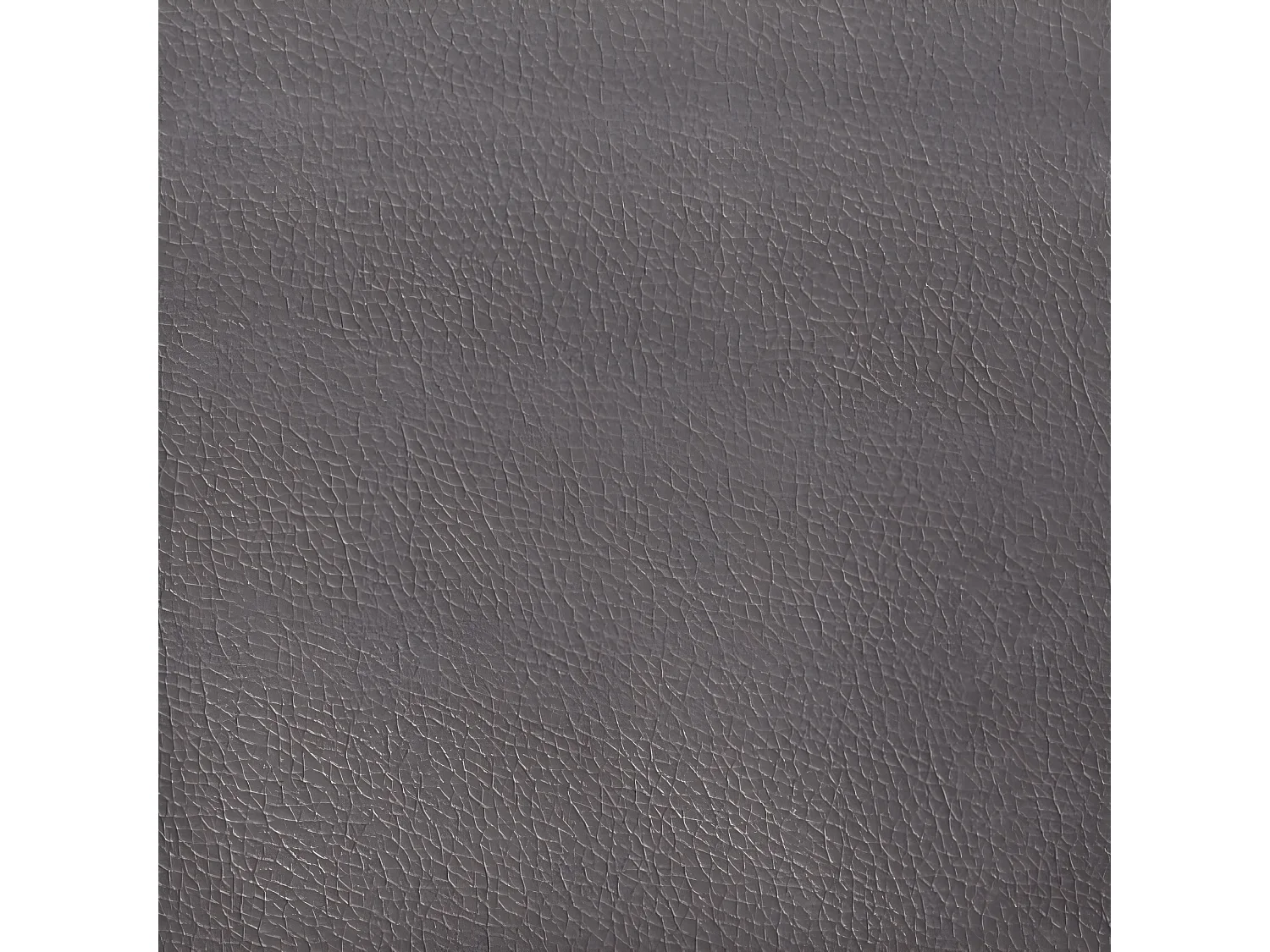 Coussin de tête de lit gris 160 cm similicuir