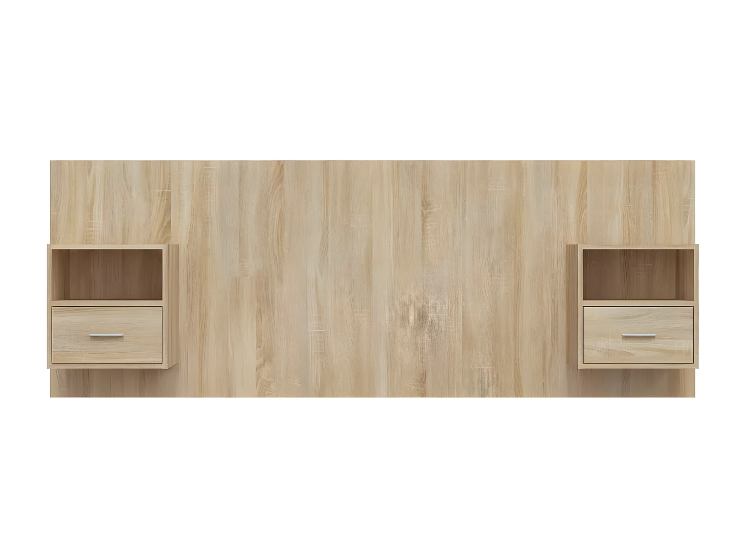 Tête de lit avec armoires Chêne sonoma Bois d'ingénierie