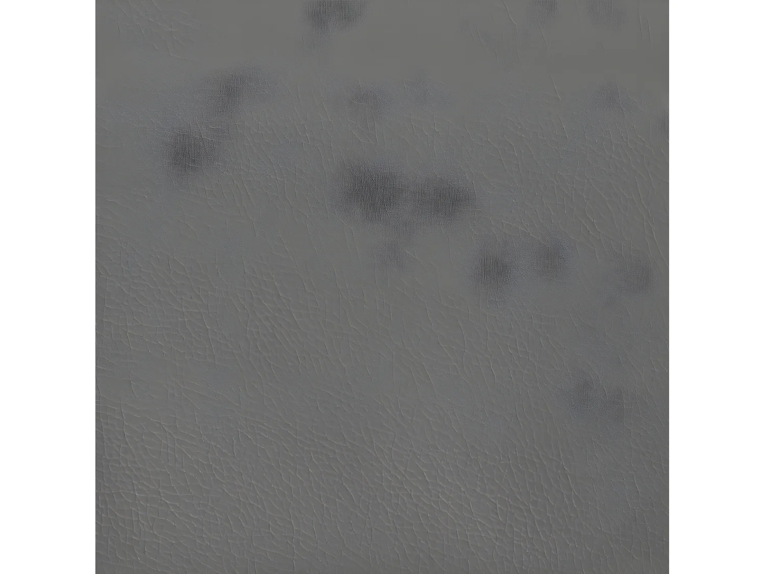 Tête de lit avec oreilles Gris 93x23x118/128 cm Similicuir