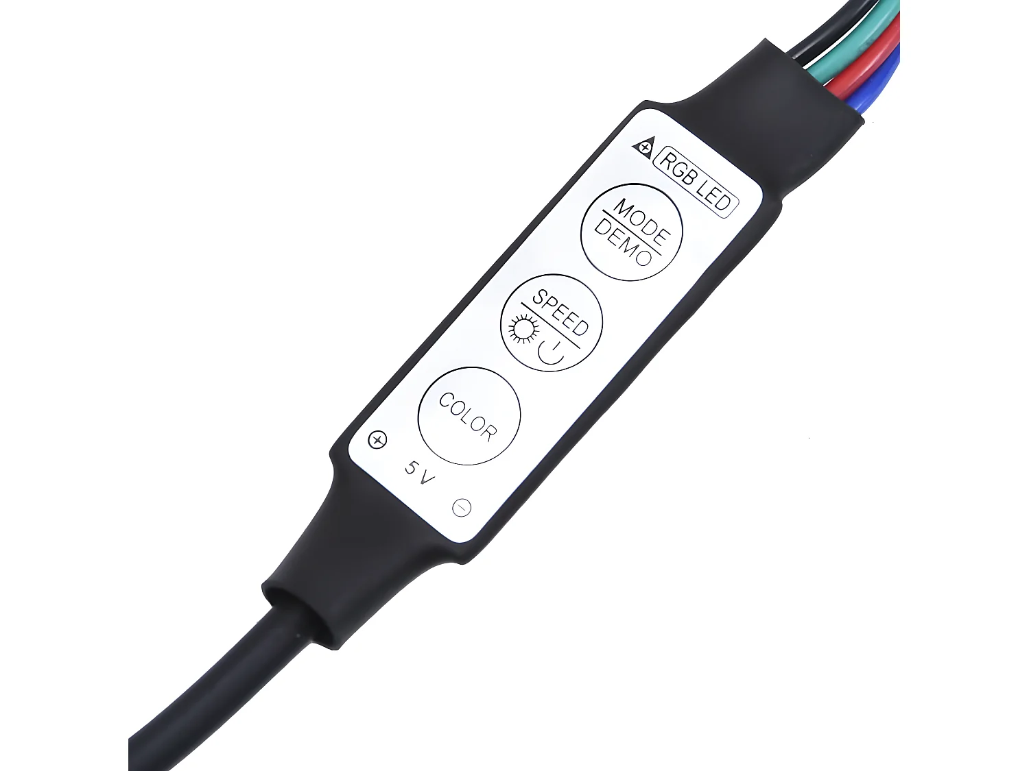 Armoire tête de lit avec LED sonoma gris 120x17x102 cm