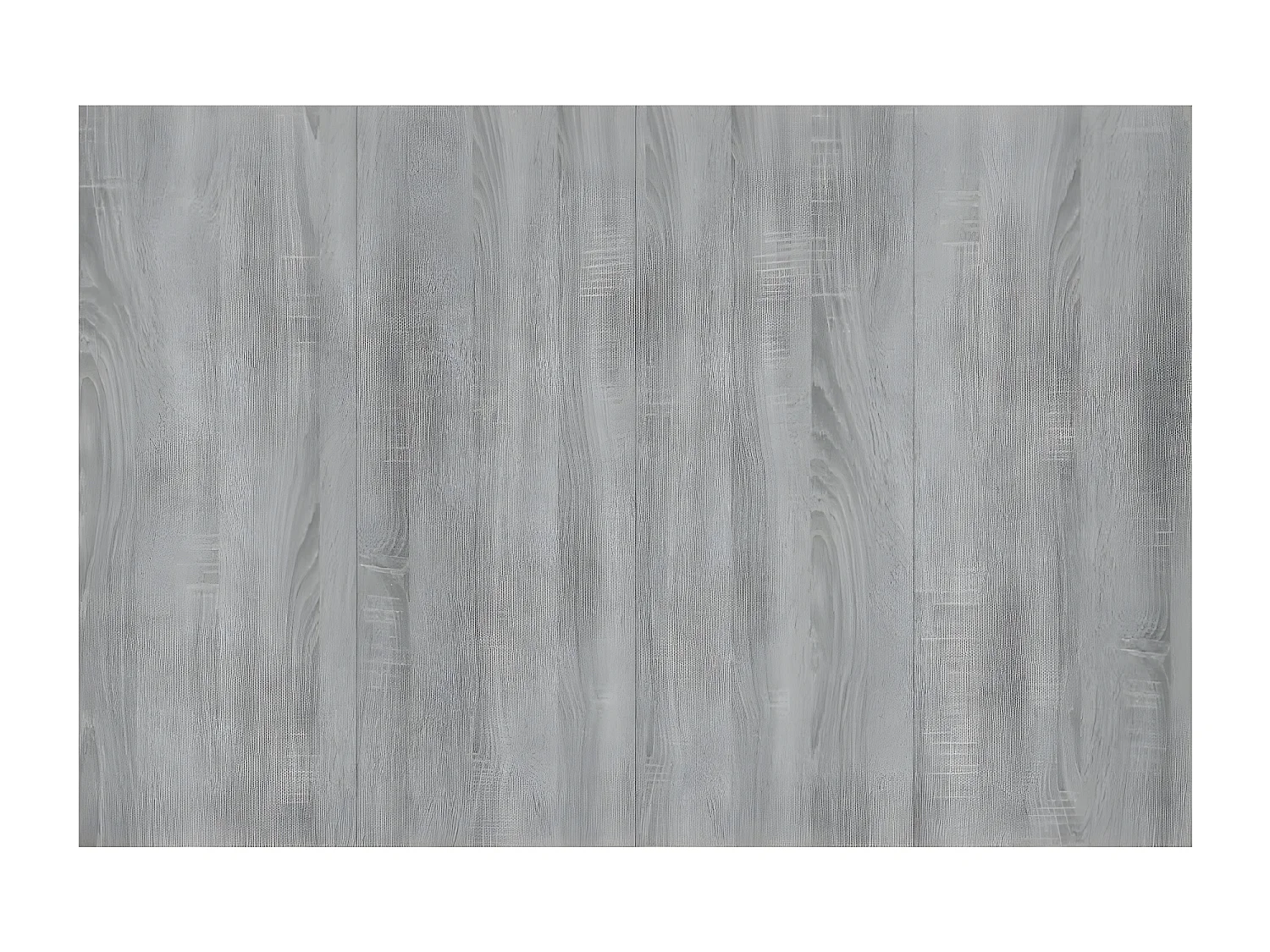 Tête de lit avec armoires Gris sonoma Bois d'ingénierie