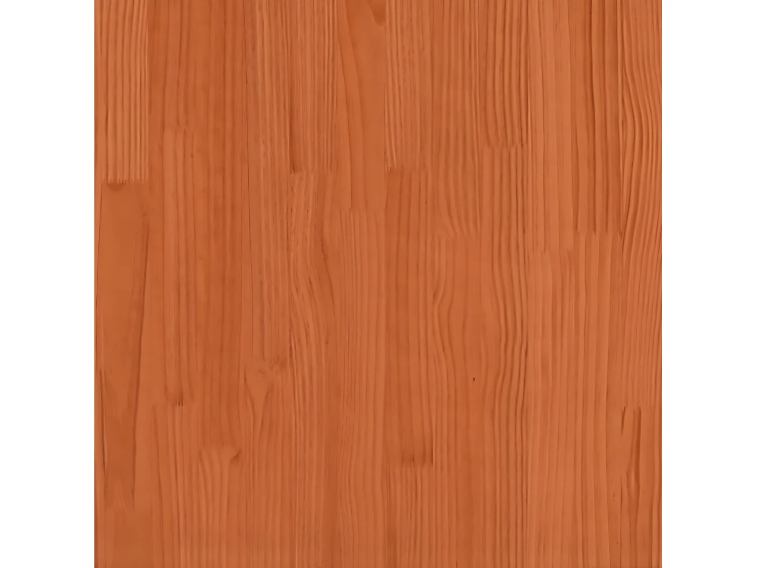 Tête de lit cire marron 140 cm bois massif de pin