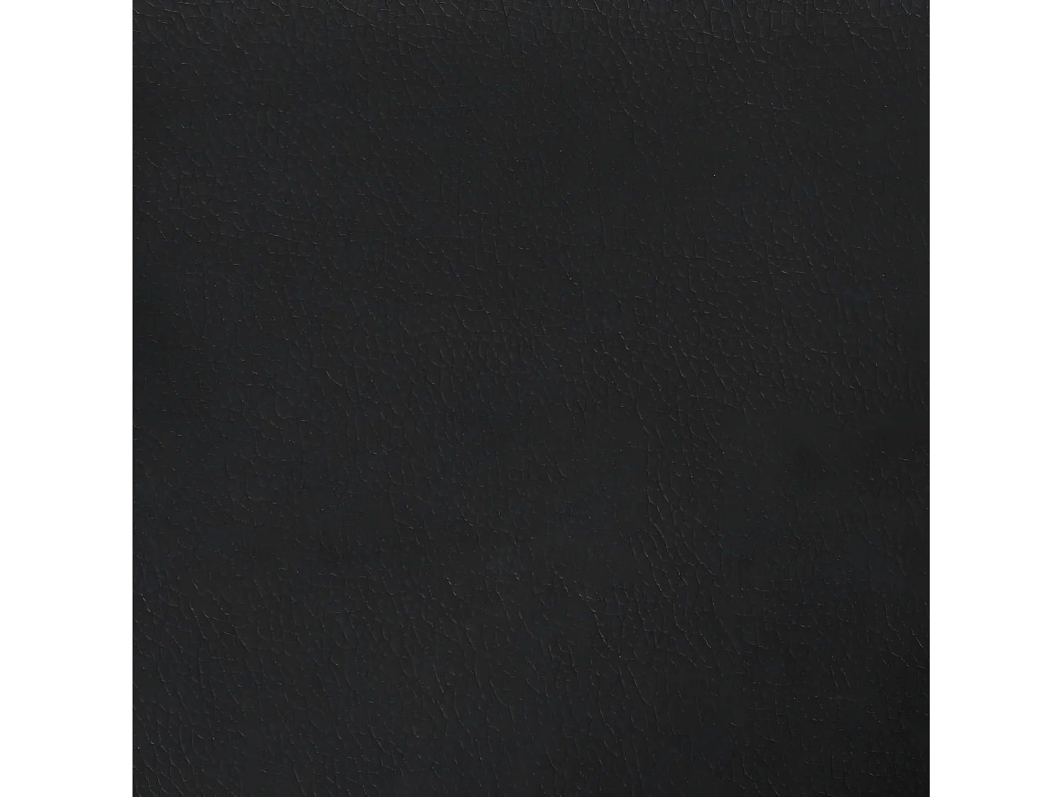 Coussin de tête de lit noir 160 cm similicuir