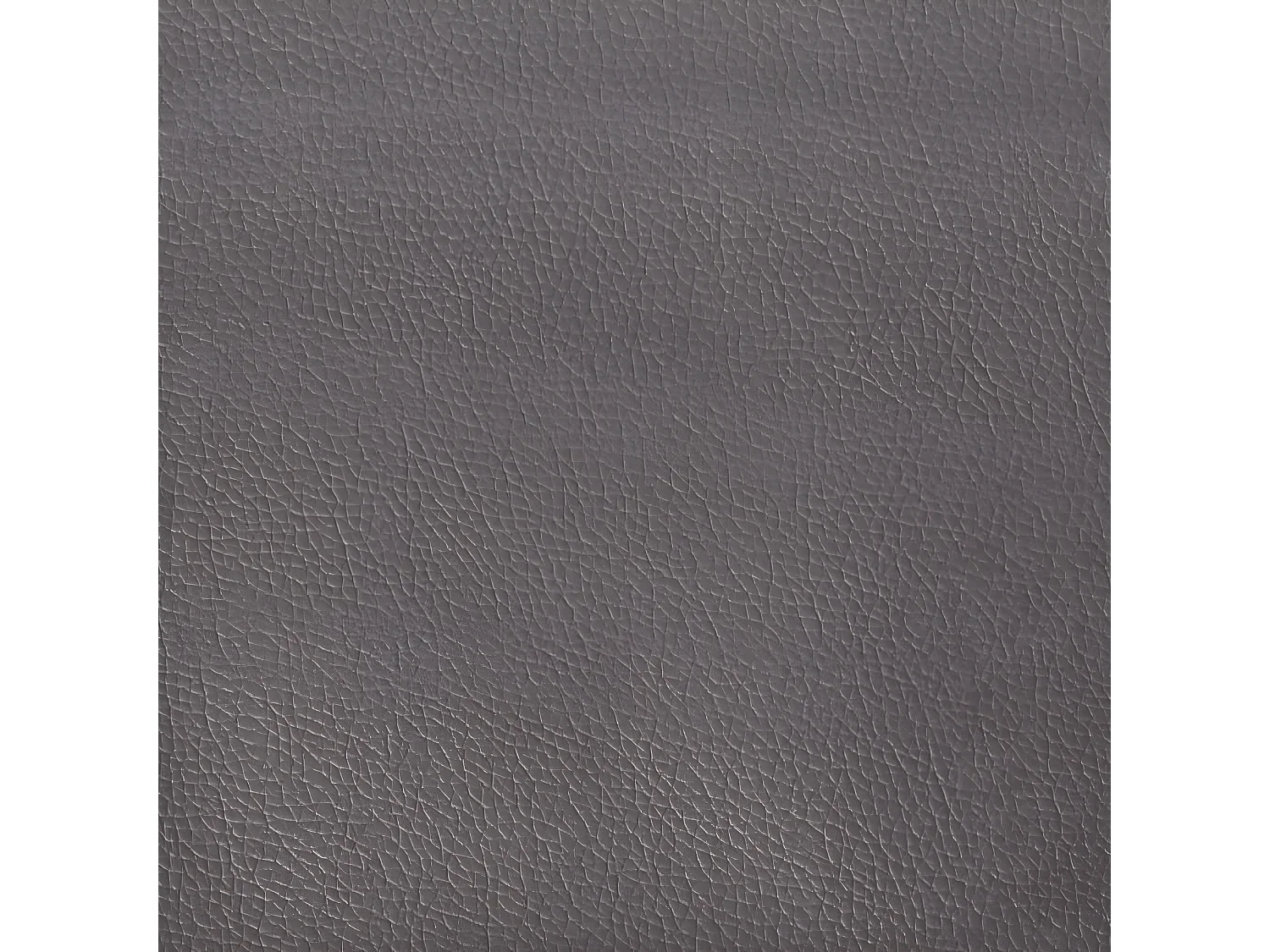 Coussin de tête de lit gris 90 cm similicuir