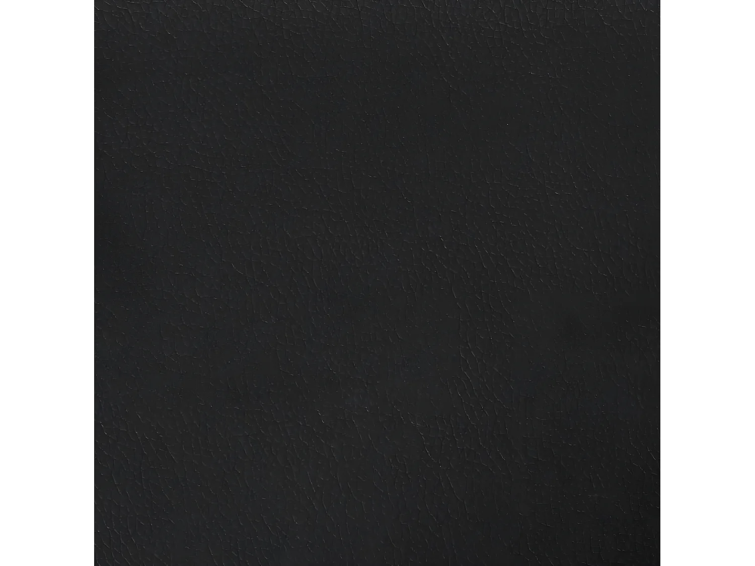 Coussin de tête de lit noir et blanc 120 cm similicuir