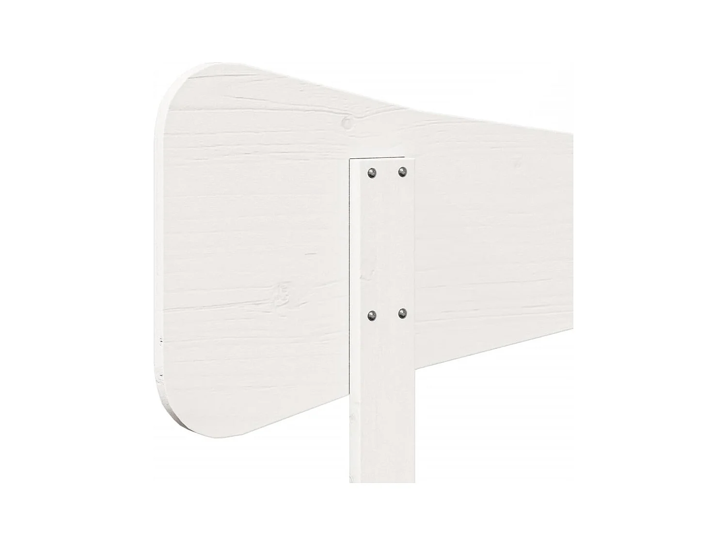 Cabecero de cama madera maciza de pino blanco 90 cm