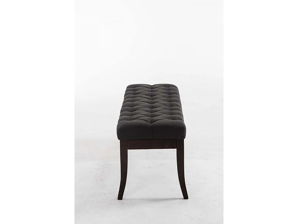 Banquette - Tissu & Bois - Gris foncé - Ramses