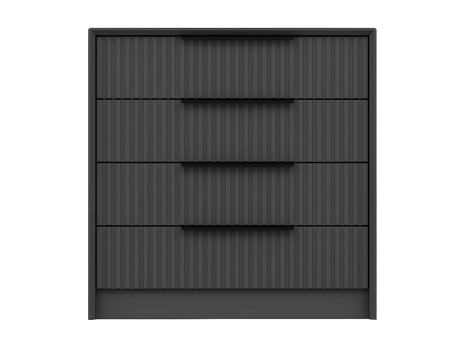 Commode 4 tiroirs Eurybie L100cm Anthracite