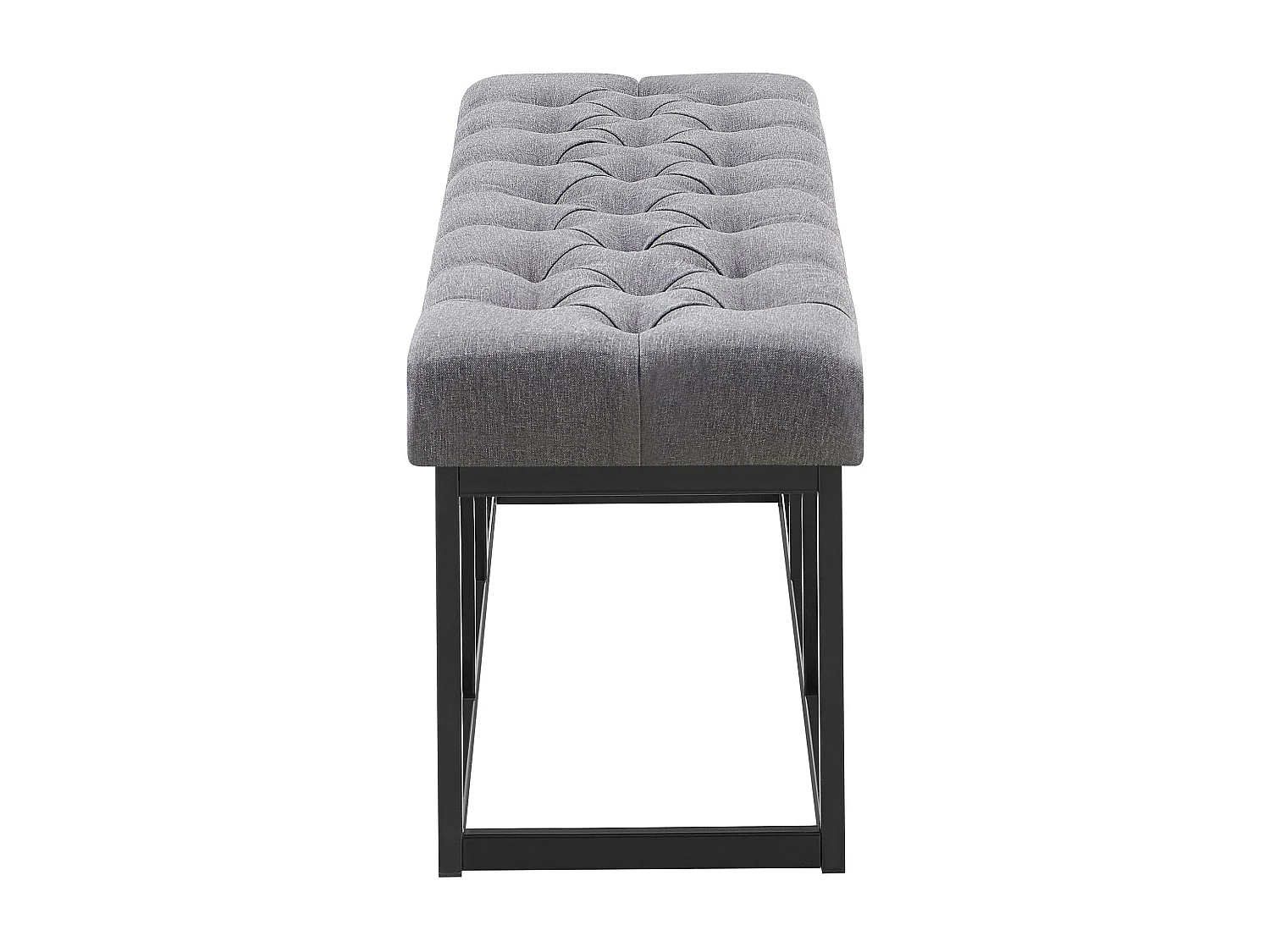 Banquette - Tissu - Gris foncé - Amun