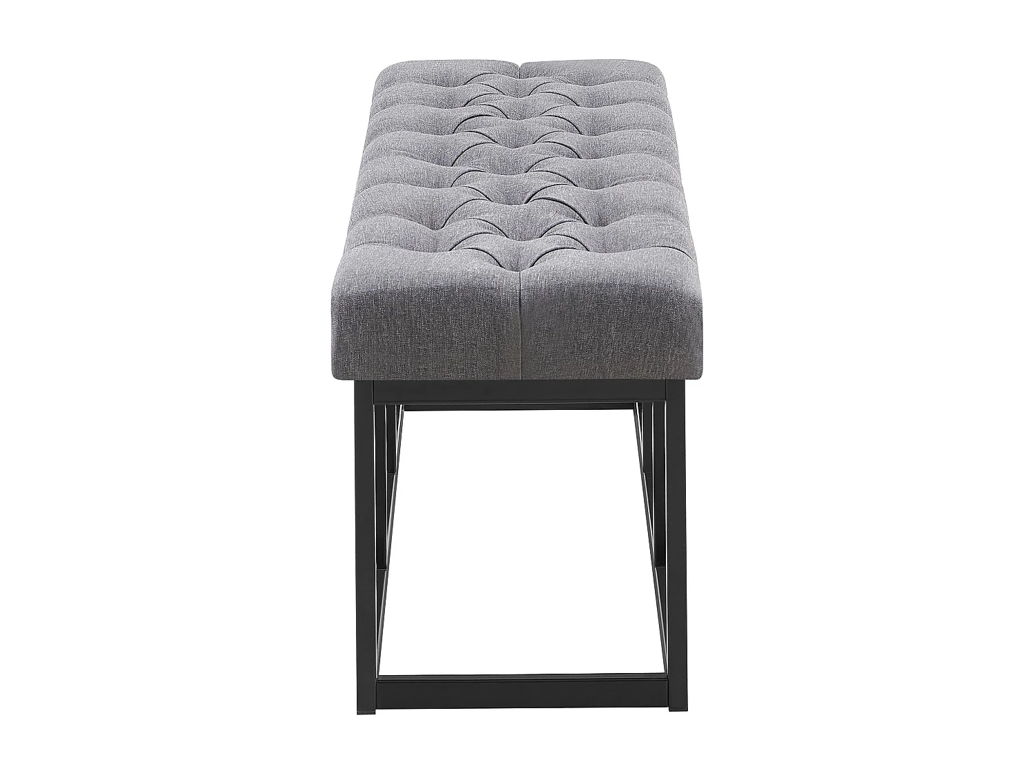 Banquette - Tissu - Gris foncé - Amun
