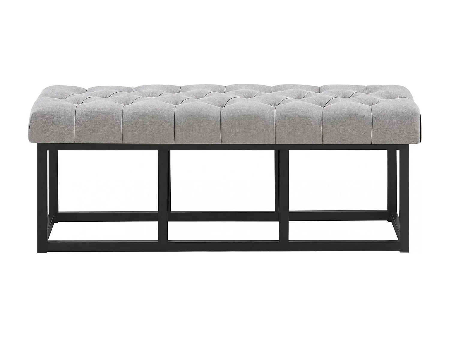 Banquette - Tissu - Gris - Amun
