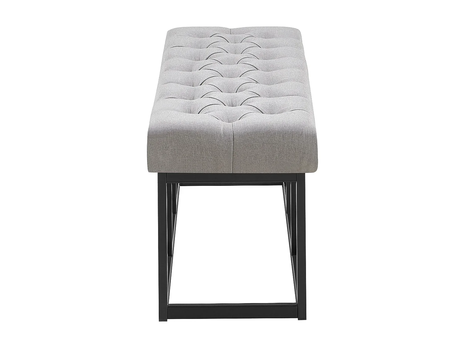 Banquette - Tissu - Gris - Amun