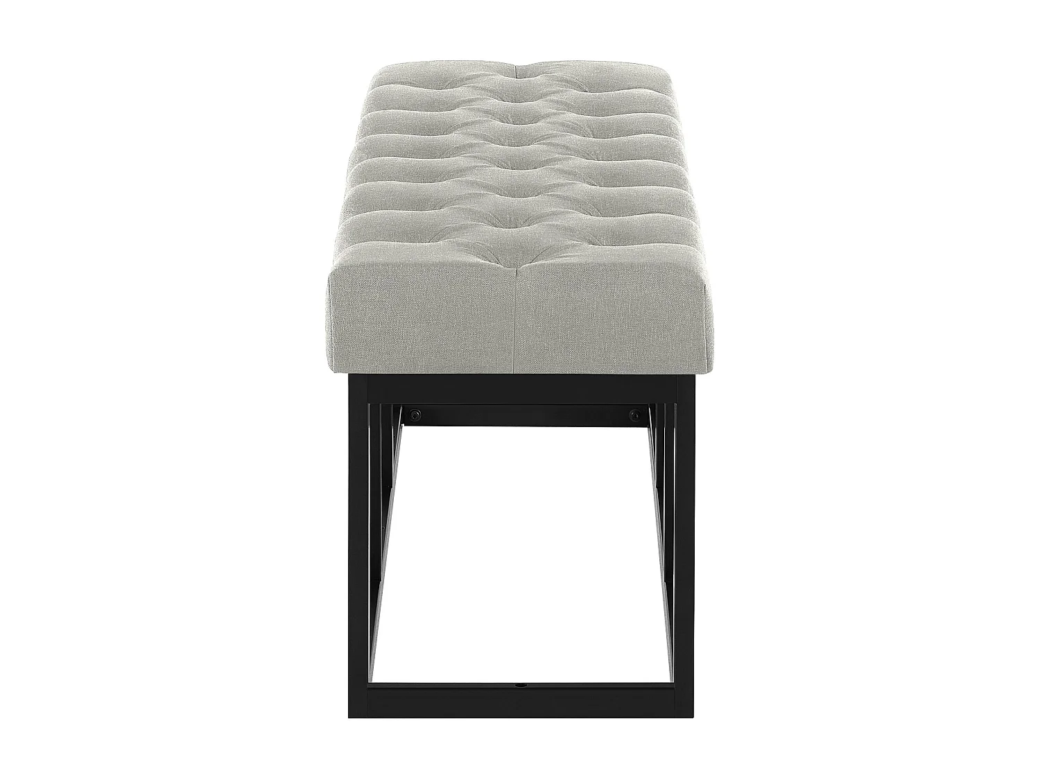 Banquette - Tissu - Gris - Amun