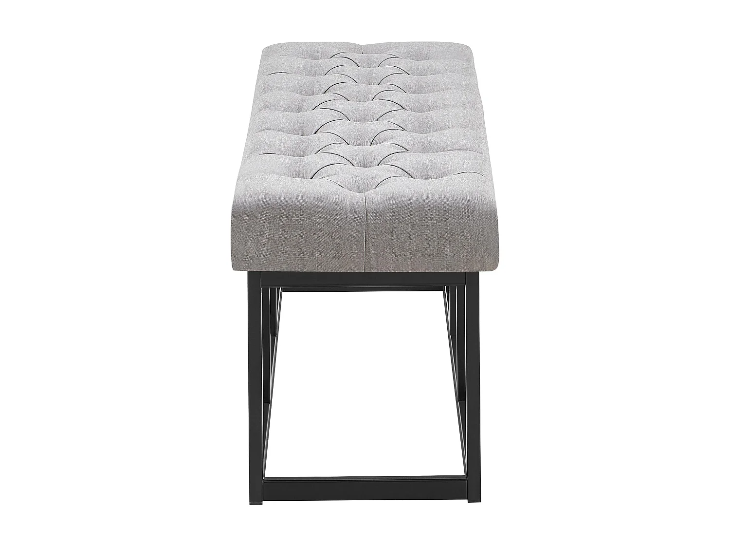 Banquette - Tissu - Gris - Amun