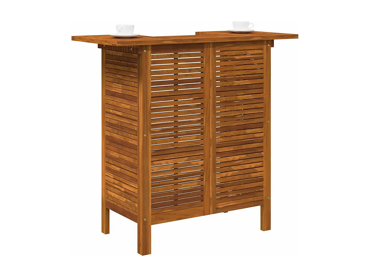 Table de bar 110 x 50 x 105 cm Bois d'acacia massif