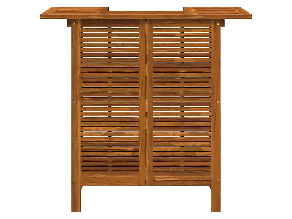 Tavolo da Bar 110x50x105 cm in Legno Massello di Acacia