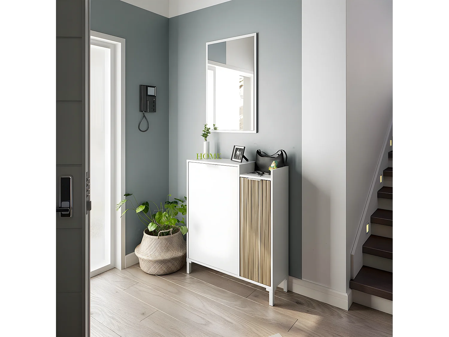 Recibidor Ethna Blanco Artik (Blanco Mate) - Natur