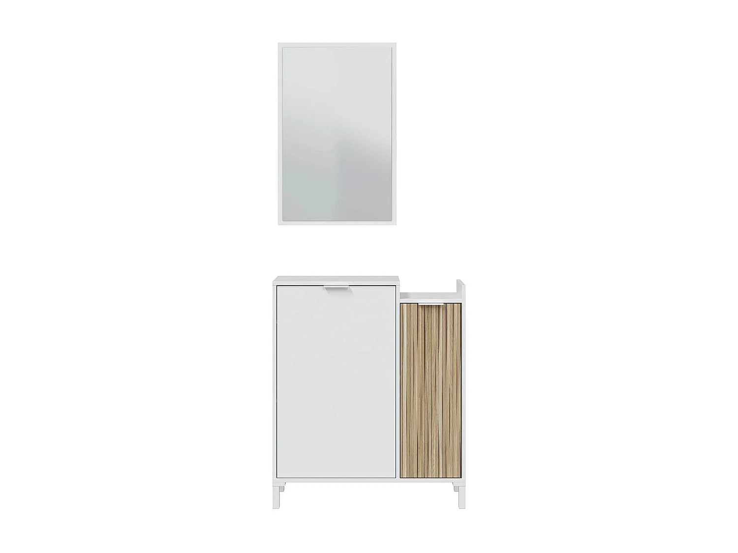 Recibidor Ethna Blanco Artik (Blanco Mate) - Natur