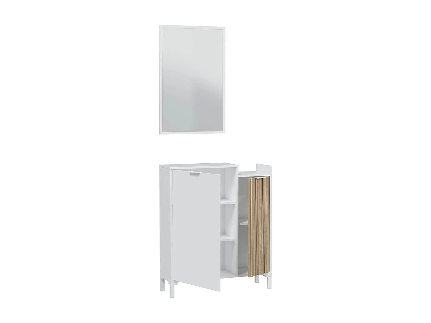 Recibidor Ethna Blanco Artik (Blanco Mate) - Natur