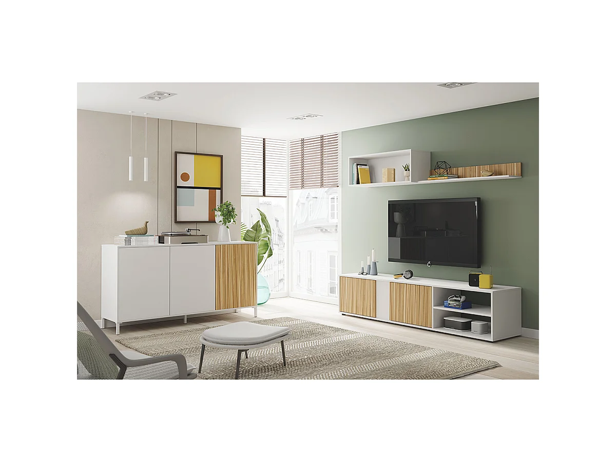 Kredens 3-drzwiowy L154 cm - Ethna