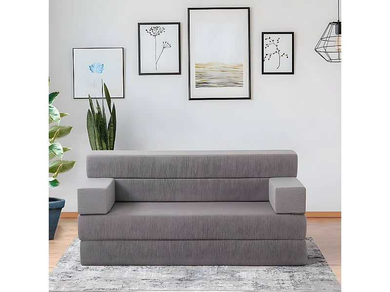 Canapé chauffeuse convertible Melisa