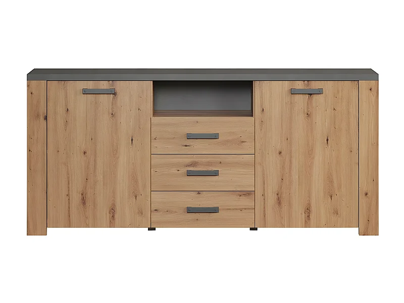 Buffet 2 Deuren 3 Lades en 1 Nis L180 cm - Follow