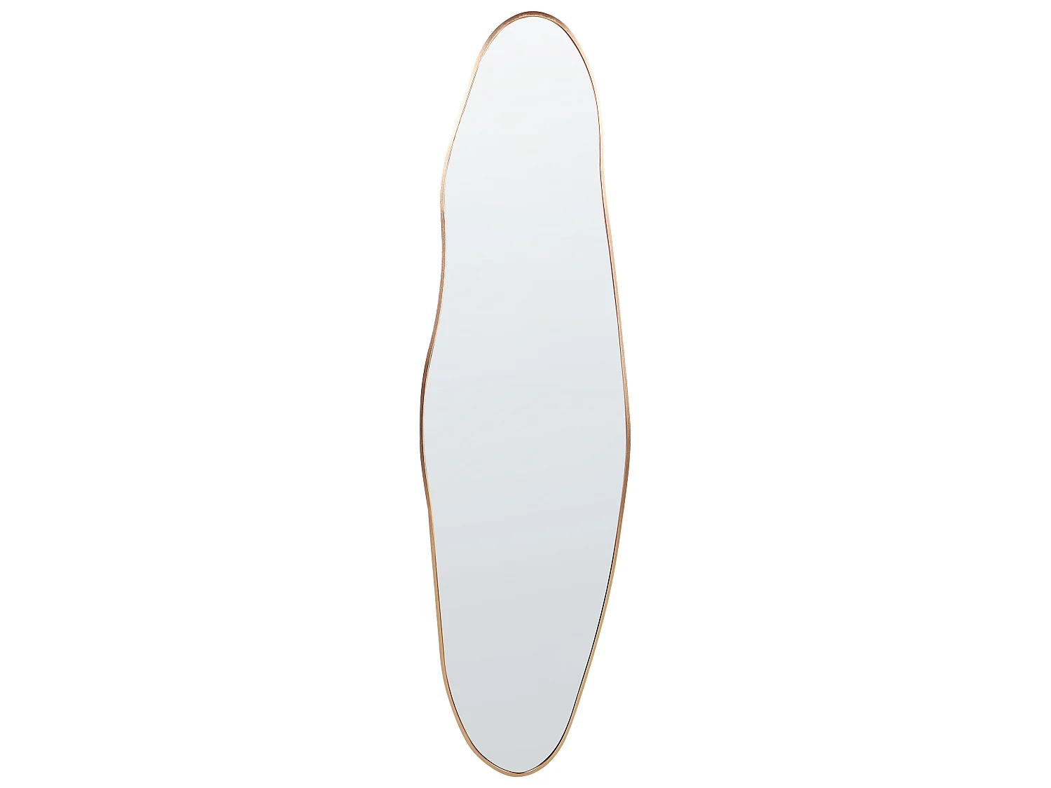 Miroir SALINS 40 cm 160 cm Métal Doré