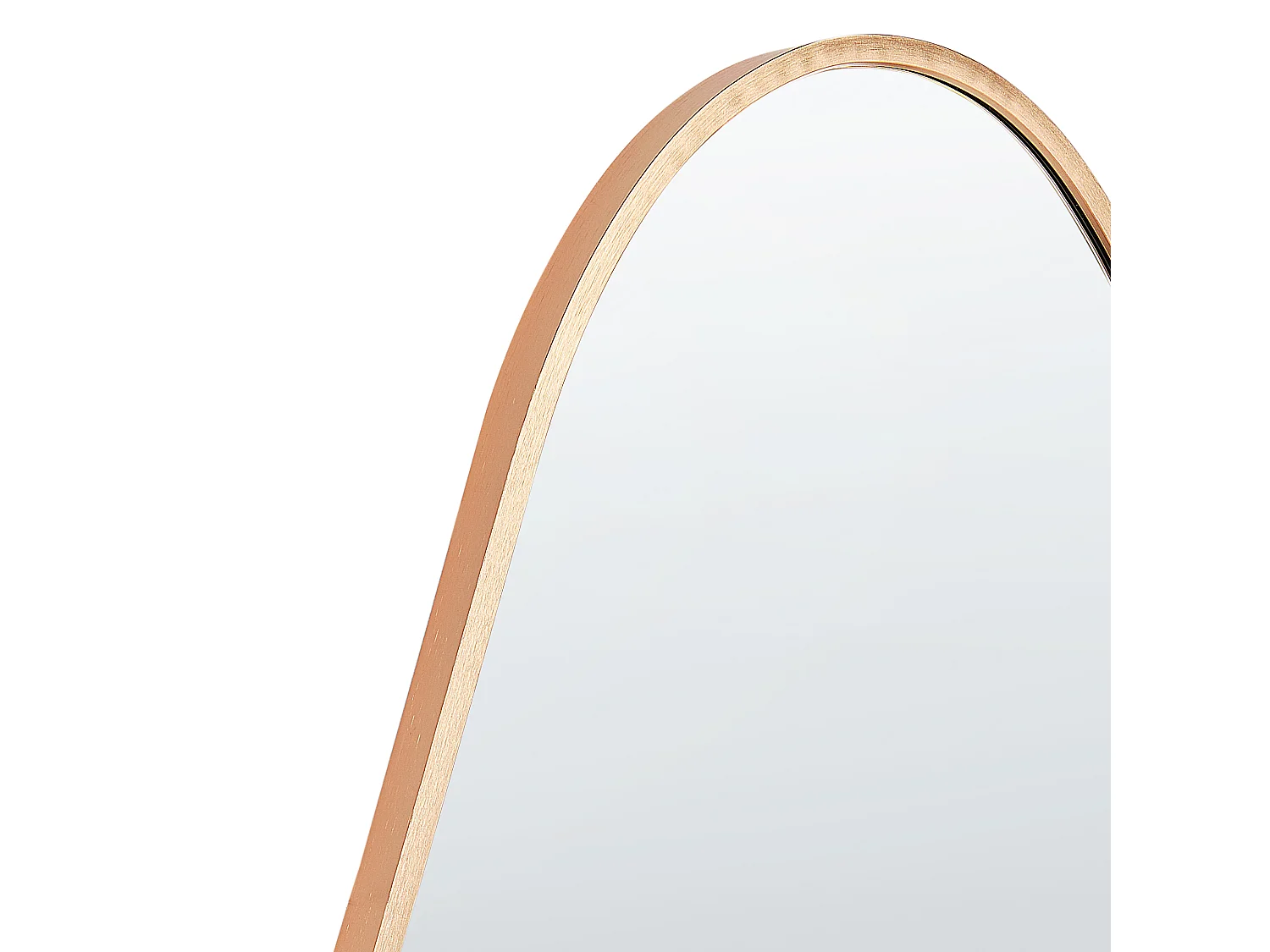 Miroir SALINS 40 cm 160 cm Métal Doré
