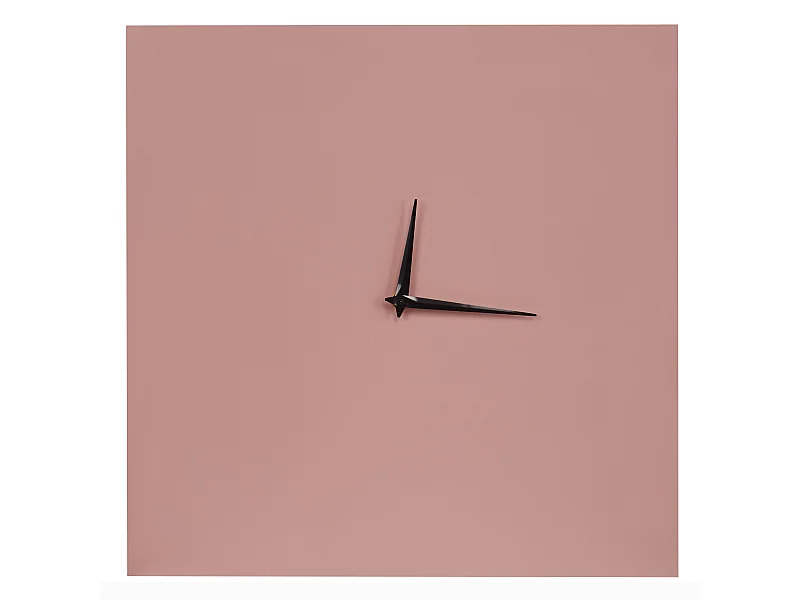 Horloge murale TOMAR 40 cm Métal Rose