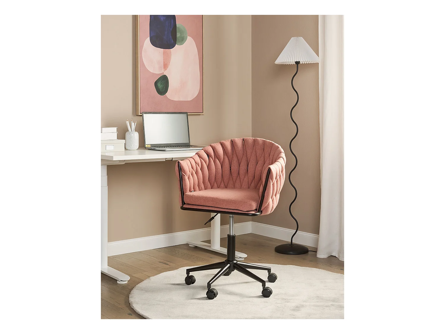 Chaise de bureau MILAN Rose