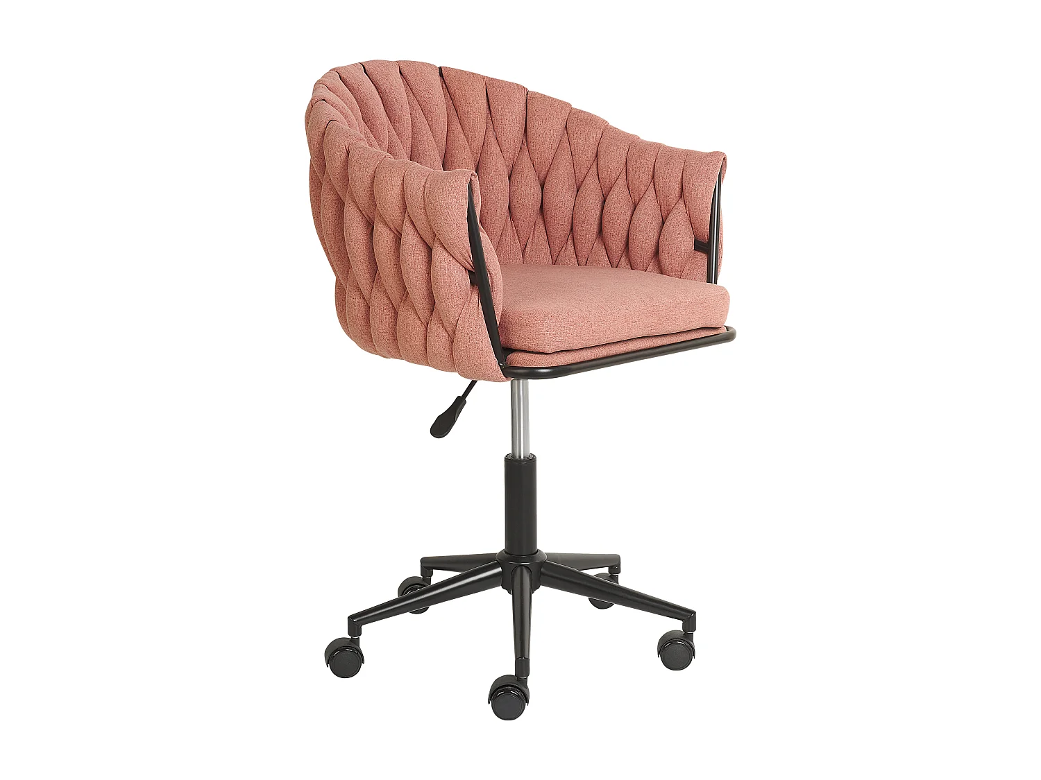 Silla de oficina giratoria MILAN Rosa