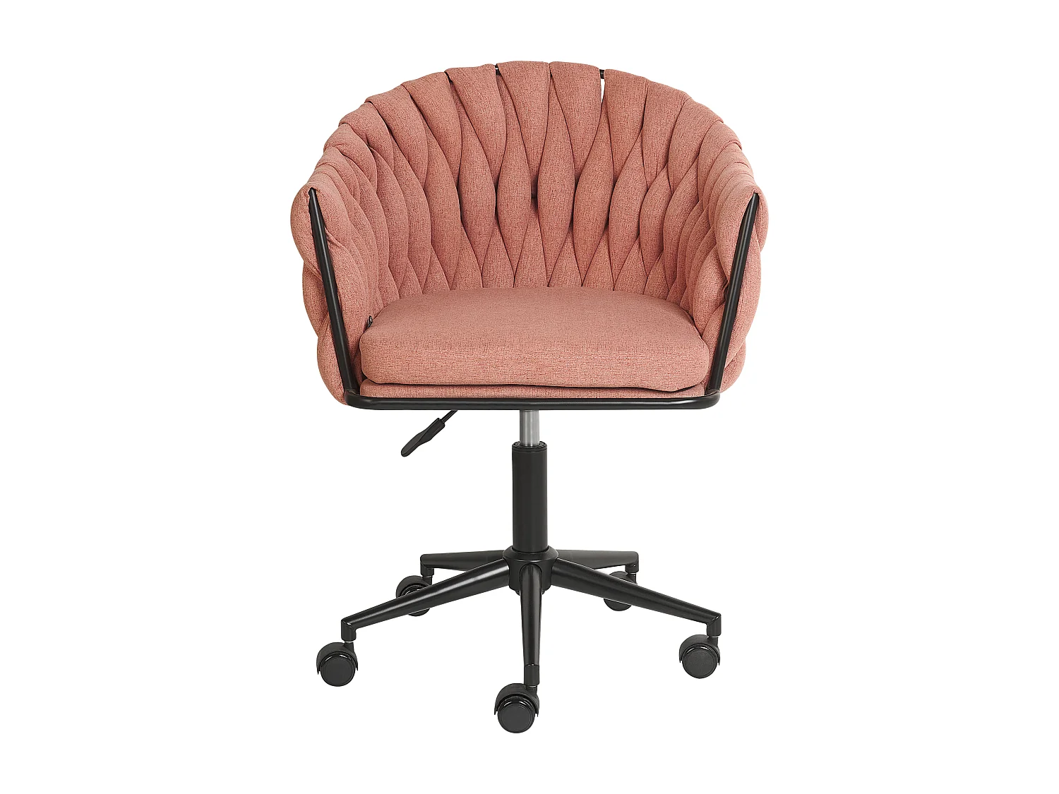 Silla de oficina giratoria MILAN Rosa