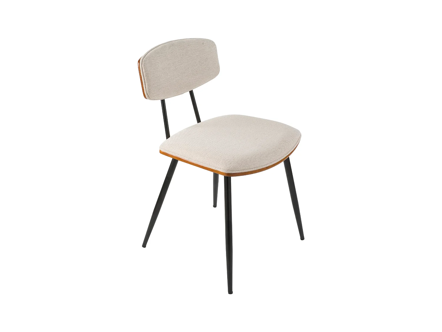 Lot de 2 chaises écru Babette - H79 cm