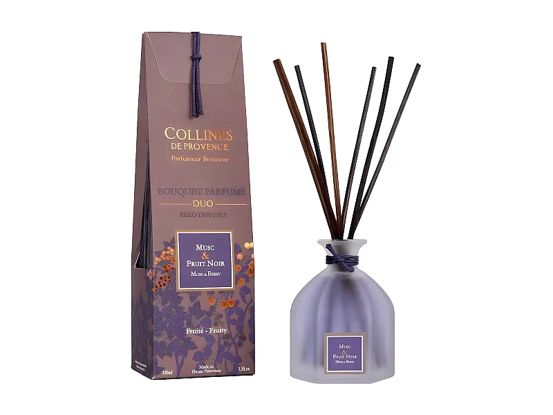 Bouquet parfumé Musc et Fruit noir 100 ml