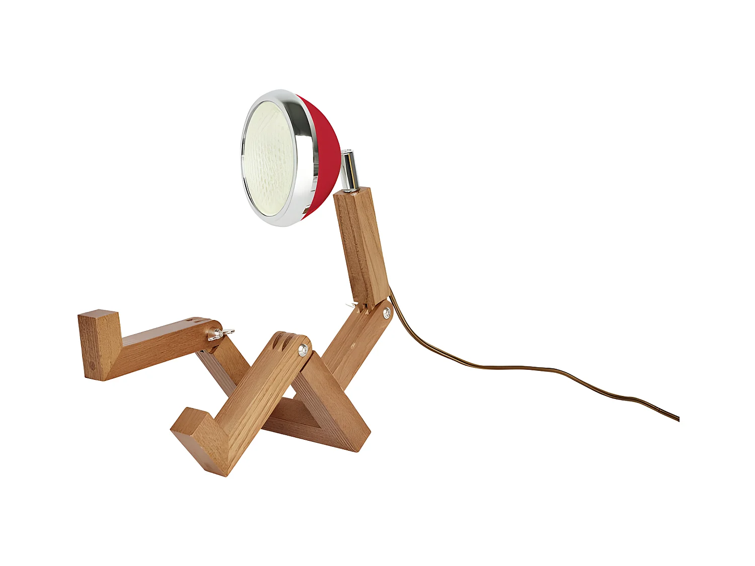 Lampe de table Mini Mr. Wattson Rouge  Piffany Copenhagen - Mr. Wattson
