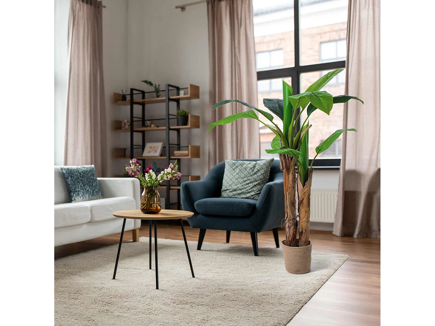 Banana Tree - Plante artificielle en pot H150 cm