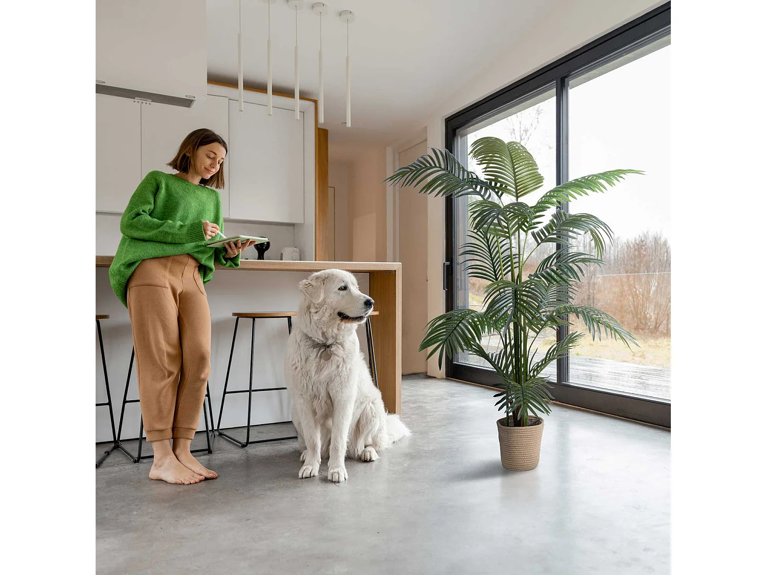 Potted - Planta artificial en maceta H160 cm