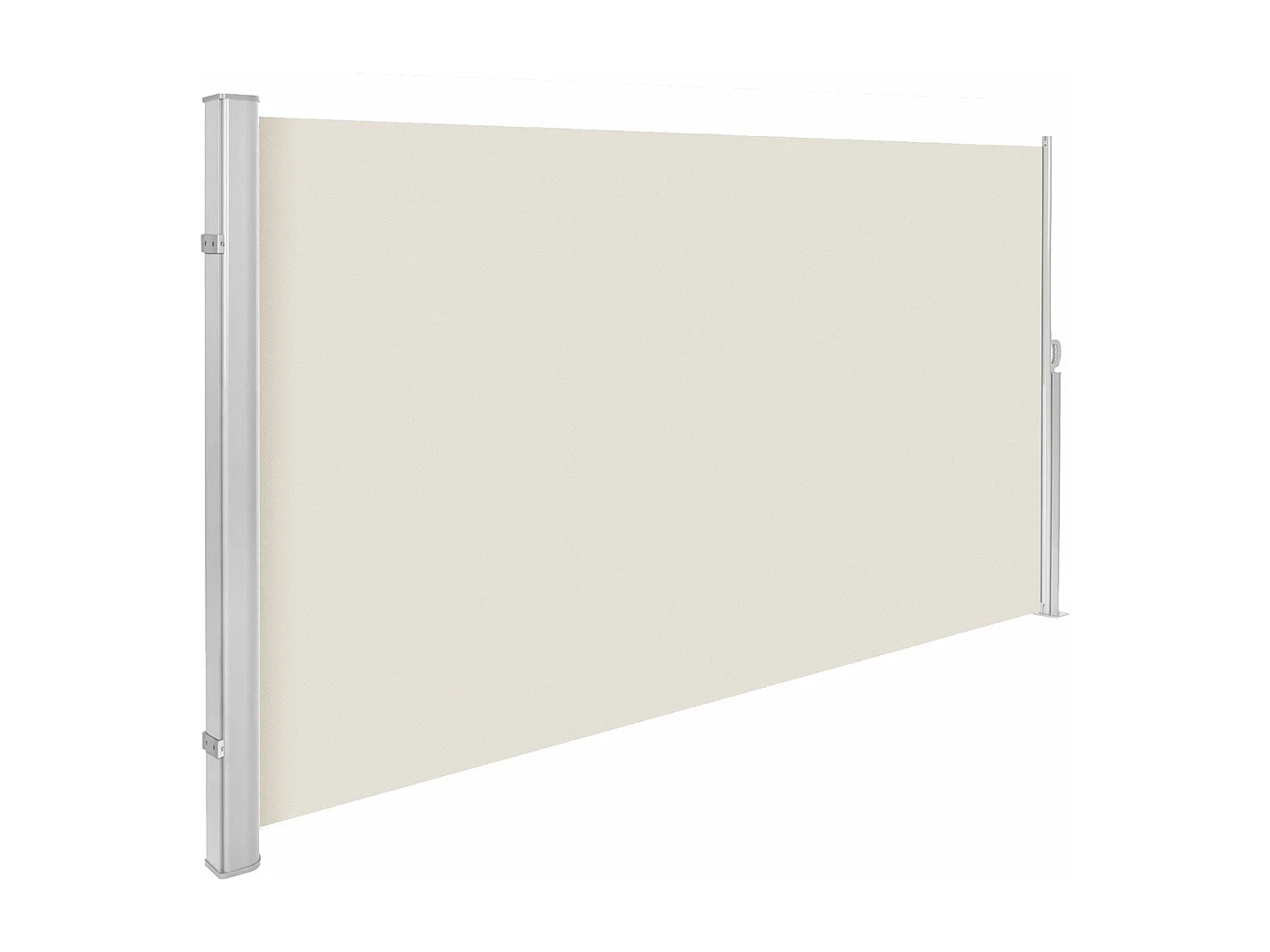 Hitee - Toldo deslizante lateral para terraza, balcón, patio H160 cm