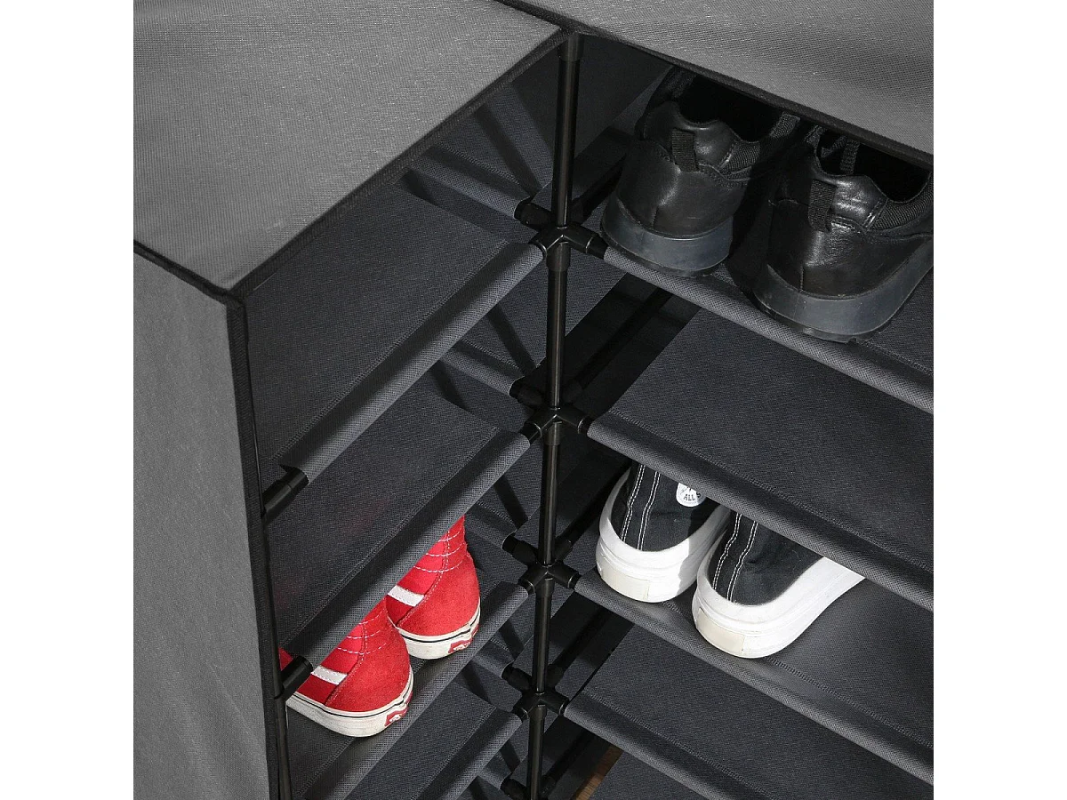 Eck-Schuhschrank - H107 cm