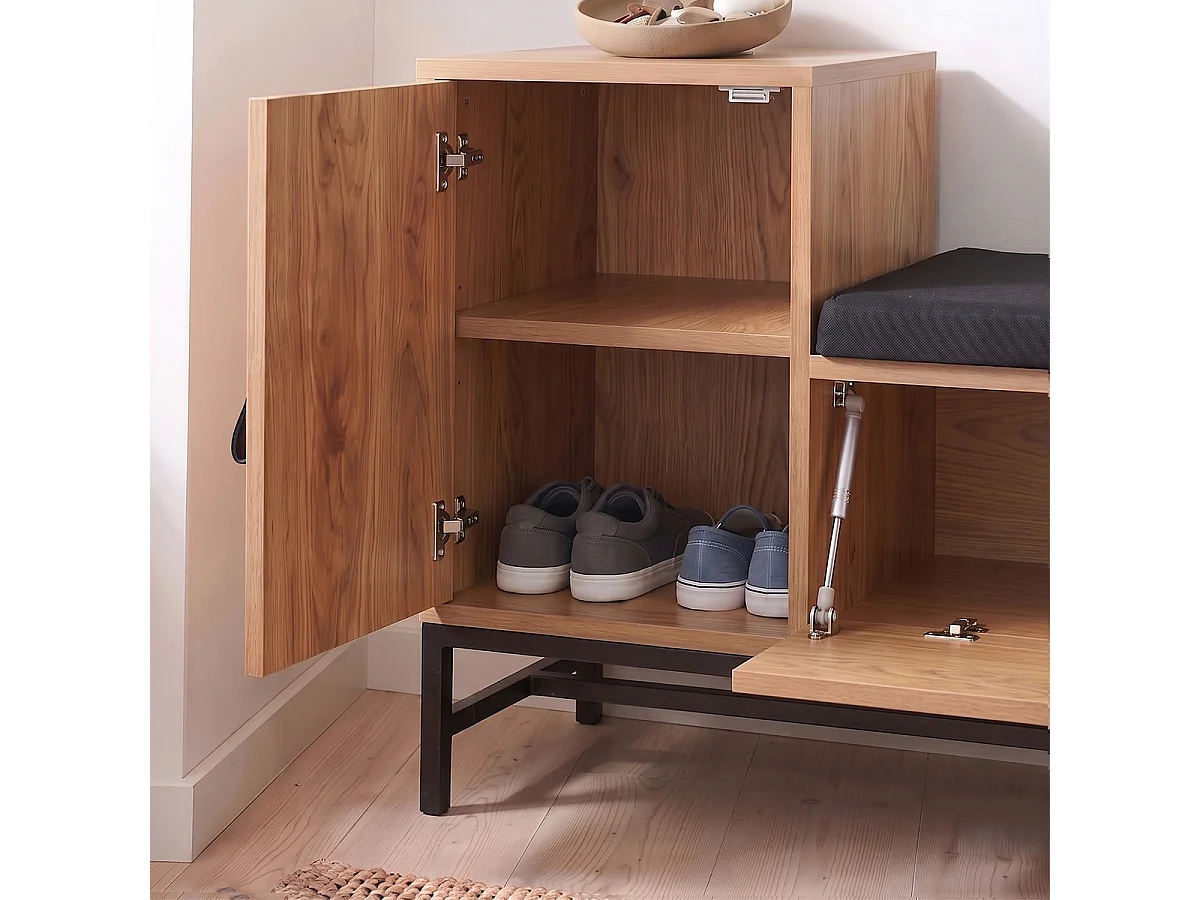 Banc d'entrée avec rangements chaussures  JILL