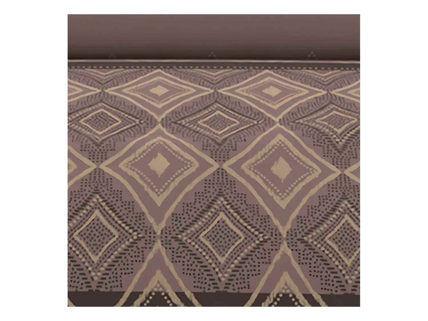 Set funda edredón de algodón 57 hilos 240x220 cm ETHNO castaño