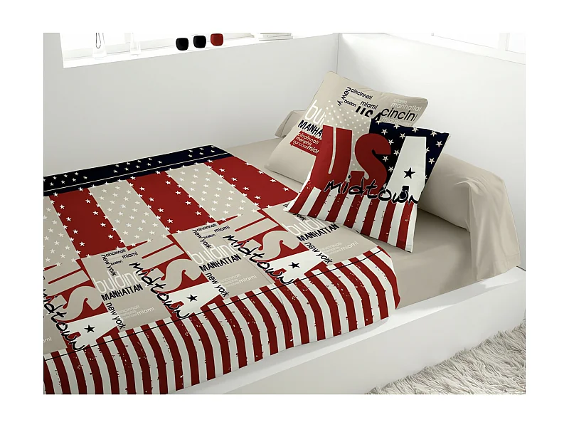 Parure de lit MIDTOWN sable