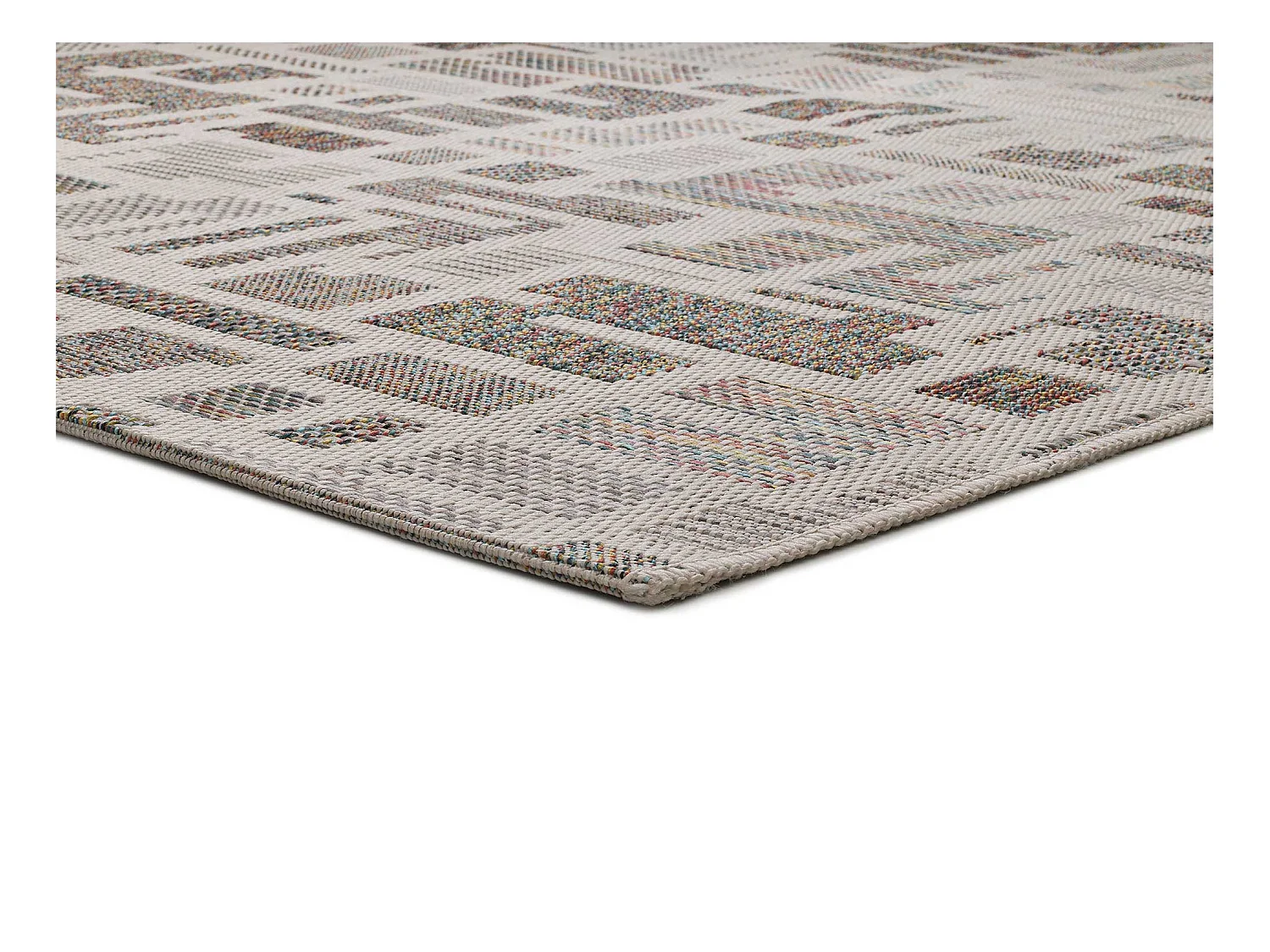 Indoor-Outdoor Teppich - mehrfarbig - 155x230 cm - EMMA