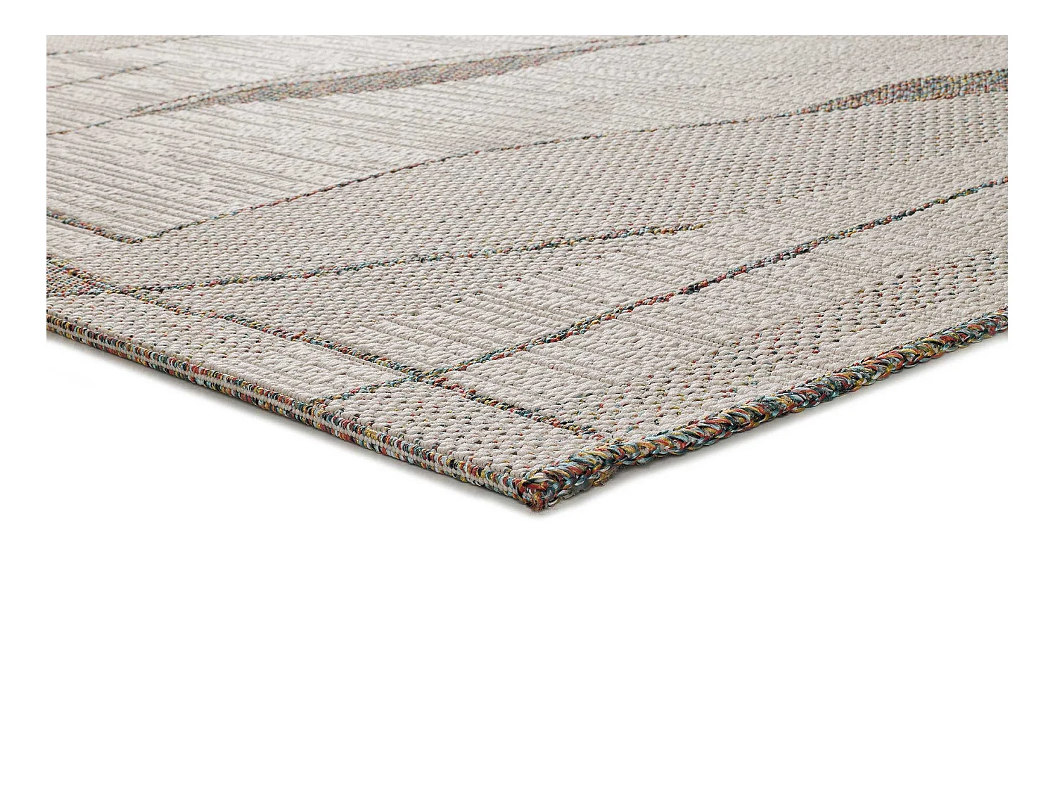 Indoor-Outdoor Teppich - mehrfarbig - 77x150 cm - EMMA