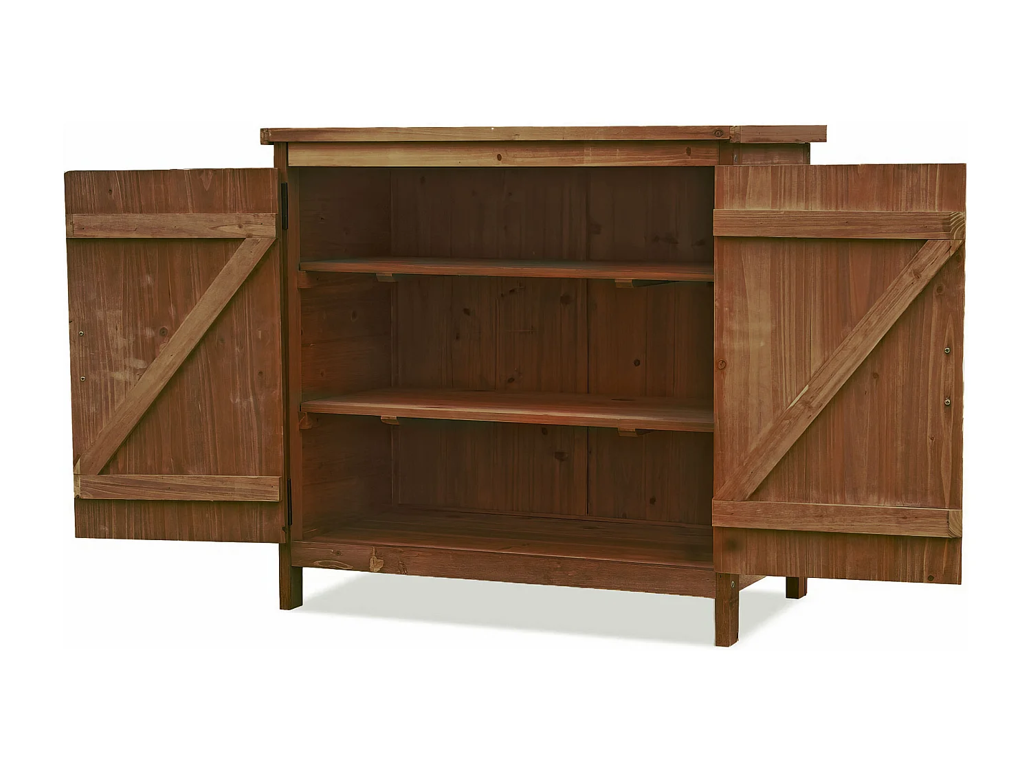 Debby - Armadietto in legno di cedro impregnato