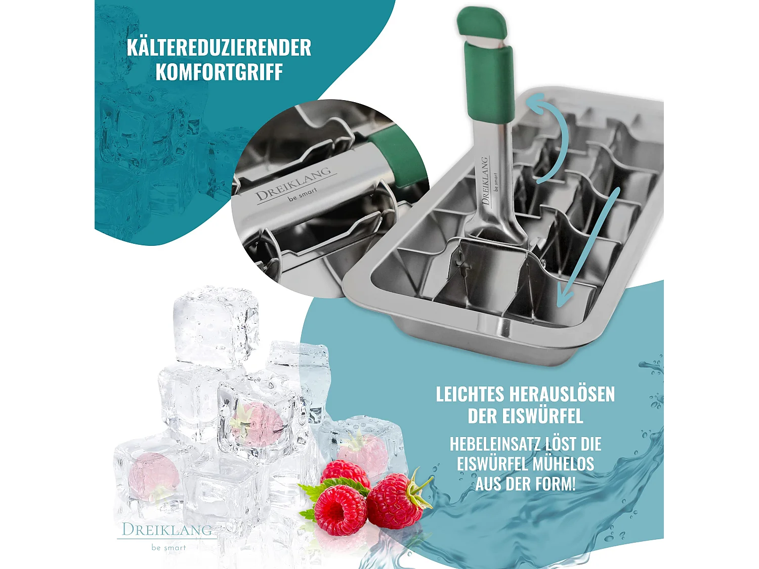 Dreiklang - be smart® Polierte 18/8 Edelstahl